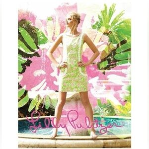 SOLD Lilly Pulitzer Liz Shift Dress‎ Sunnyside Cabana Pink Size 6
